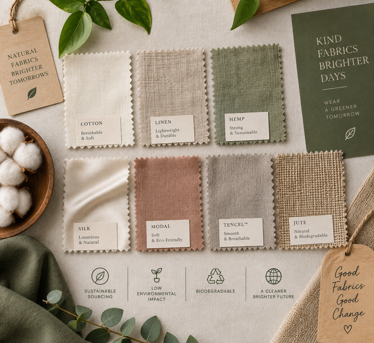 Top 10 Sustainable Fabrics for Eco-Friendly Fashion
