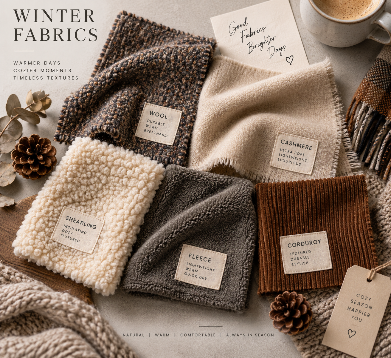 Top 10 Warmest Fabrics for Winter Clothing
