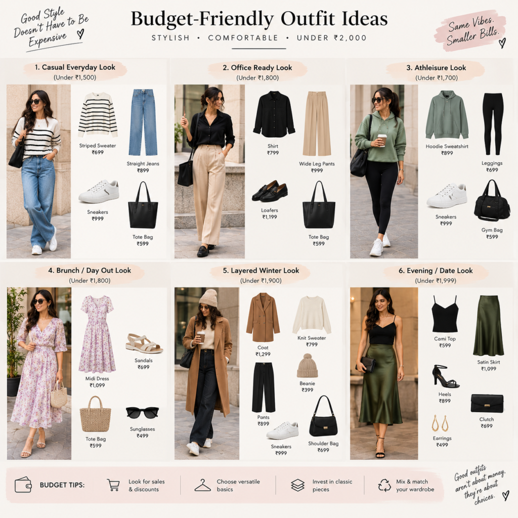 affordable budget friendly outfit example