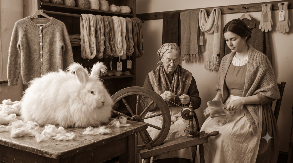 Angora Wool Fabric