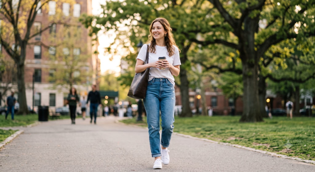 H&M casual outfit budget fashion basics